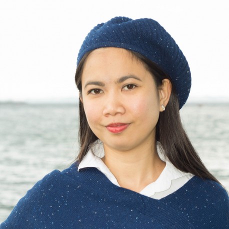 Flecked Cashmere Beret