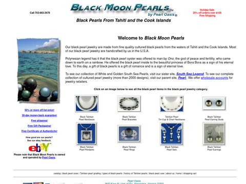 Black Moon Pearls