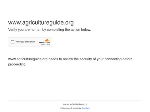 Agriculture Guide