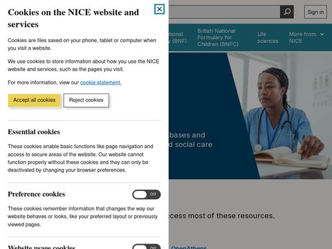 NHS Evidence Search
