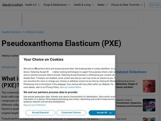 MedicineNet - Pseudoxanthoma Elasticum