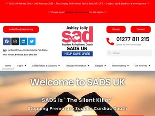 SADS UK - The Ashley Jolly SAD Trust