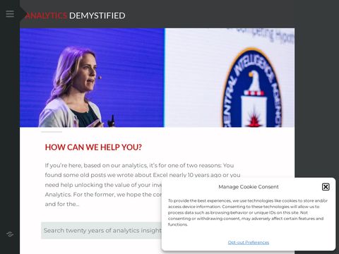Web Analytics Demystified