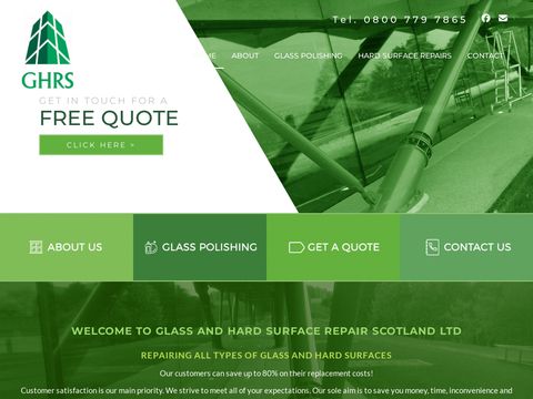 Glass Repair Scotland