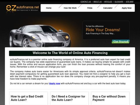 Online Auto Loans