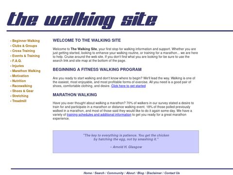 The Walking Site
