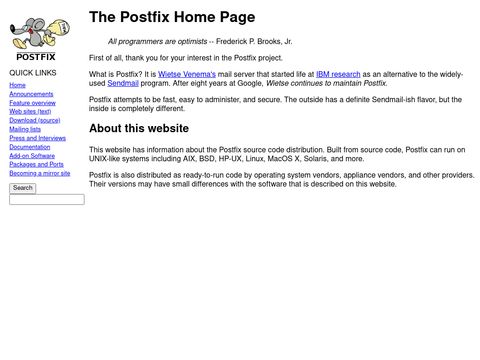 Postfix
