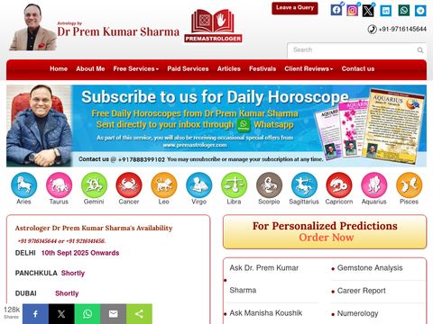 Dr. Prem Kumar Sharma