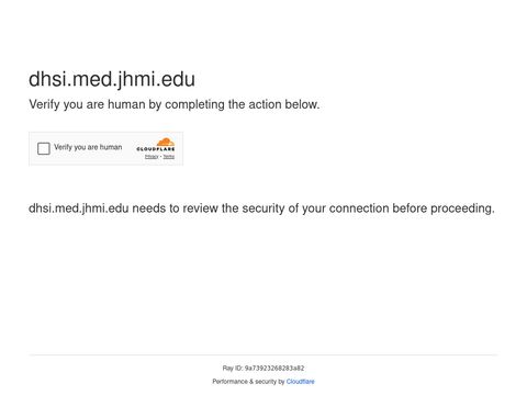 Johns Hopkins University School of Medicine, Division of Health Sciences Informatics