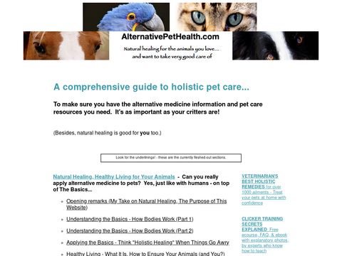 Alternative Pet Health