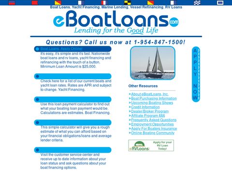 e Boat Loans