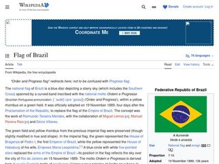 Flag of Brazil