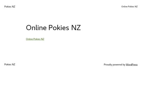 Online Pokies NZ
