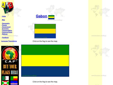 Theodora.com - Flags of Gabon