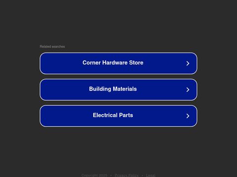 Corner Hardware