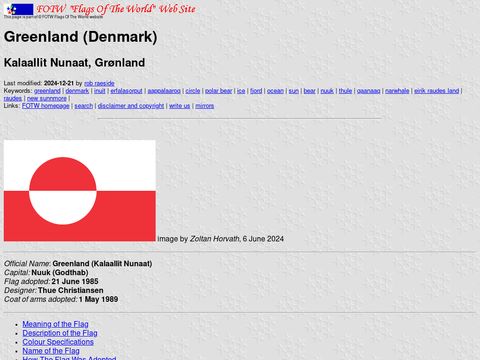Flags of the World - Greenland