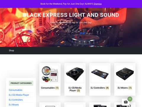 Black Express Light and Sound