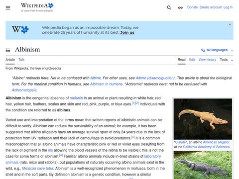 Albinism