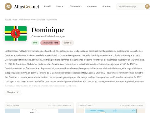 Atlasgeo - Dominica