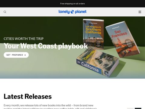 Lonely Planet Catalogue and Shop