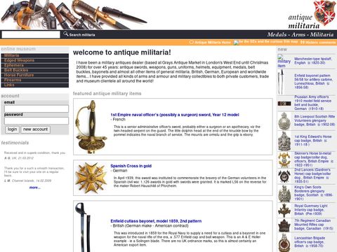 Antique Militaria