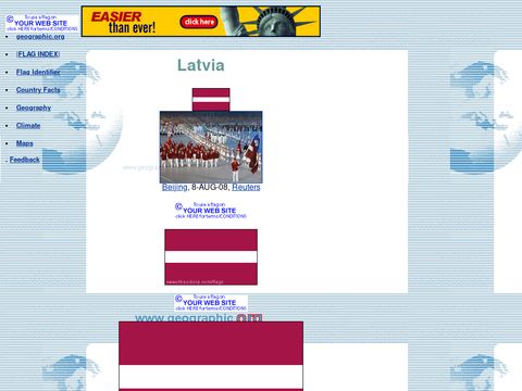 Flag of Latvia