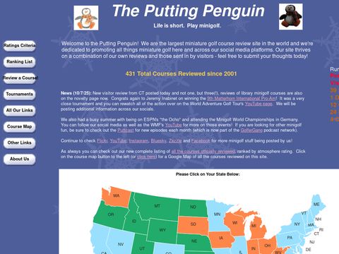The Putting Penguin
