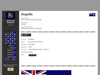 World Flag Database - Anguilla