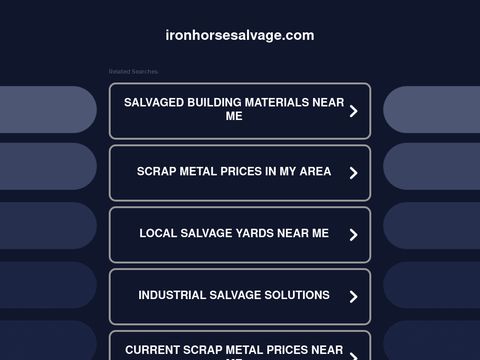 Independent Cycle Salvage