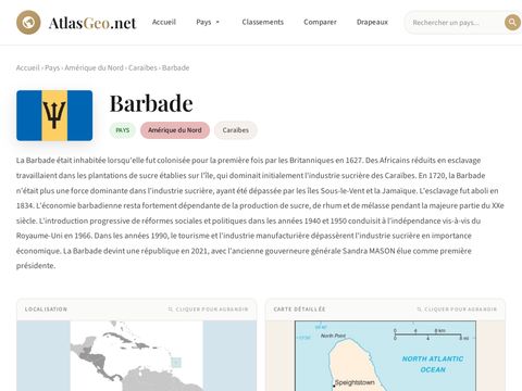 Atlasgeo - Barbados