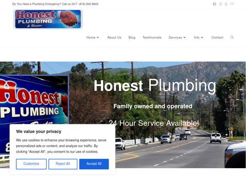 Honest Plumbing and Rooter