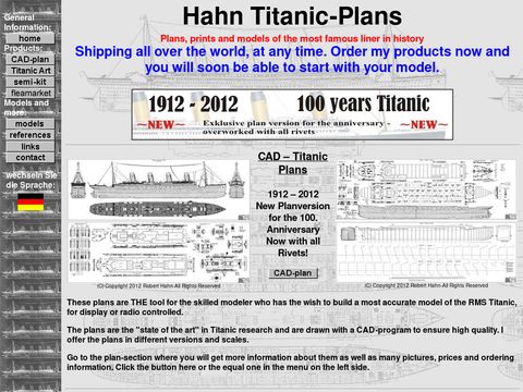 Titanic Model