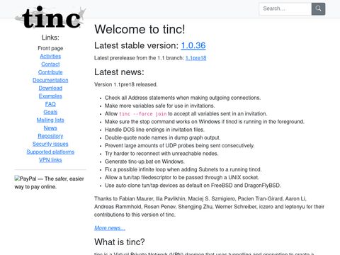 Tinc VPN