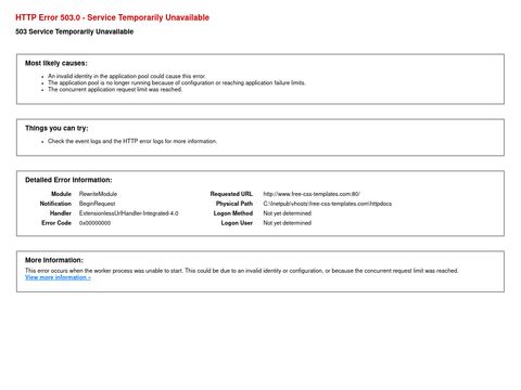 Free CSS Templates