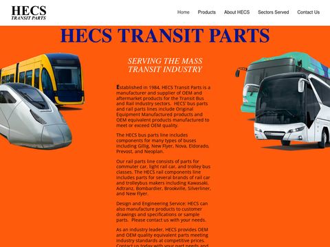 Hecs Bus Parts