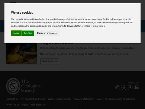 Geological Society Web Shop