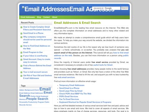 Email Address Pro