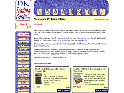UK Trading Cards