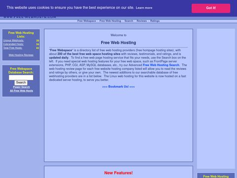 Free Web Hosting