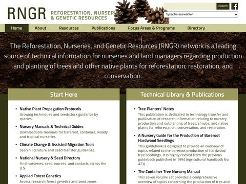 Reforestation, Nurseries and Genetics Resources