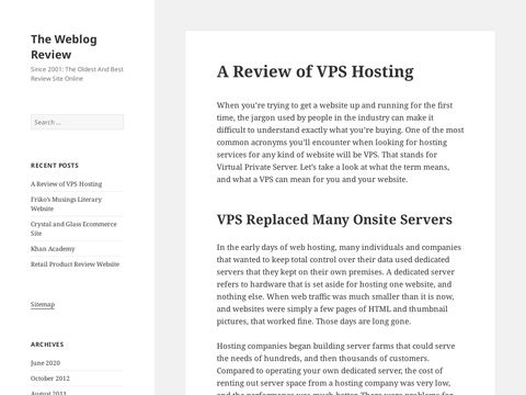 The Weblog Review
