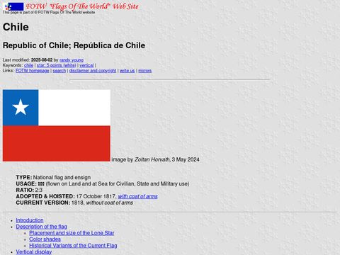 Flags of the World - Chile