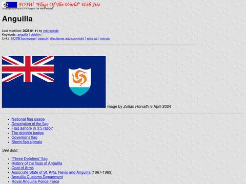 Flags of the World - Anguilla