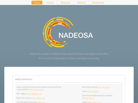 National Association of DE Organisations of South Africa (NADEOSA)