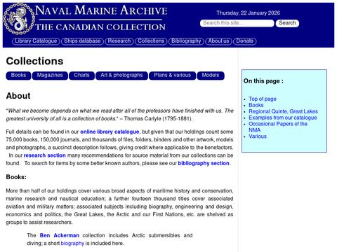 Naval Marine Archive