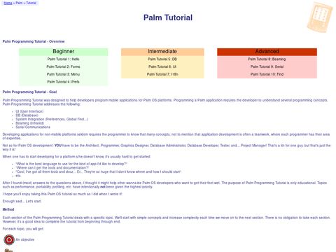 Palm Programming