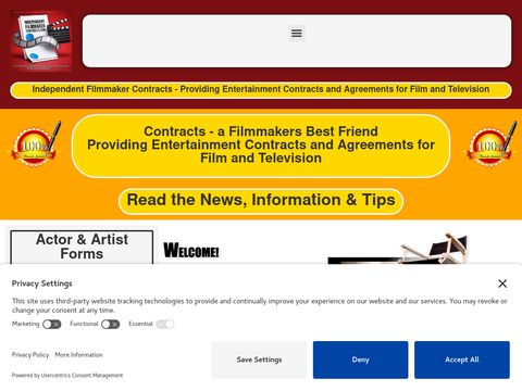 Independent Filmmaker Contracts