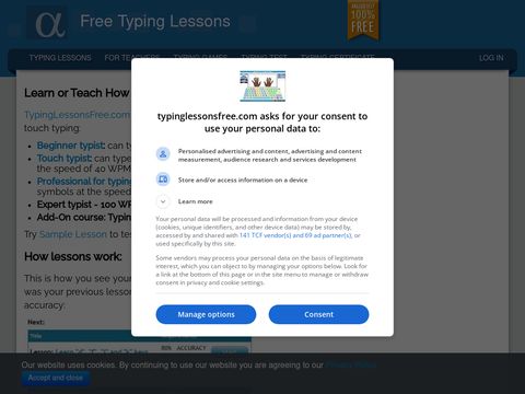 Alfa Typing