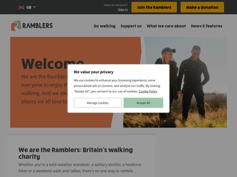 Ramblers Walking Groups