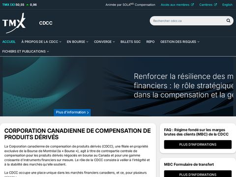 Canadian Derivatives Clearing Corporation